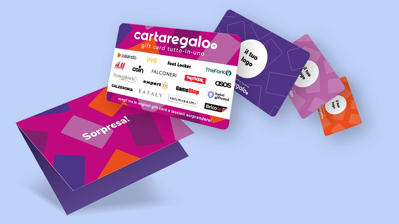 Gift Card Tutto-in-Uno e Hotel Gift Card